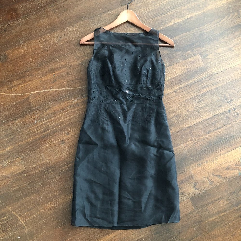 NWT Ann Taylor Silk Little Black Dress